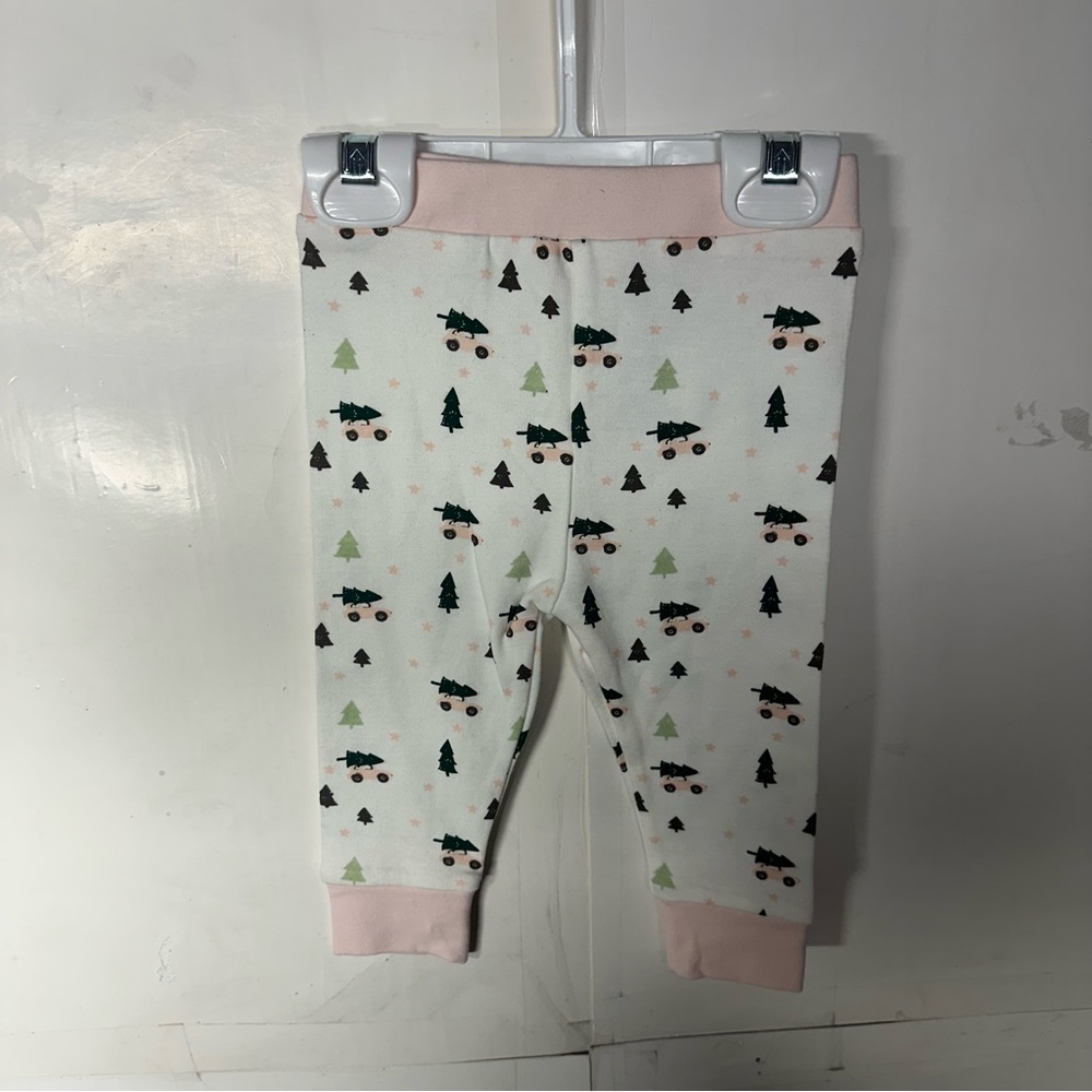 Cute Tree and Car Print Baby Pajamas 6m-12m - Picture 8 of 8